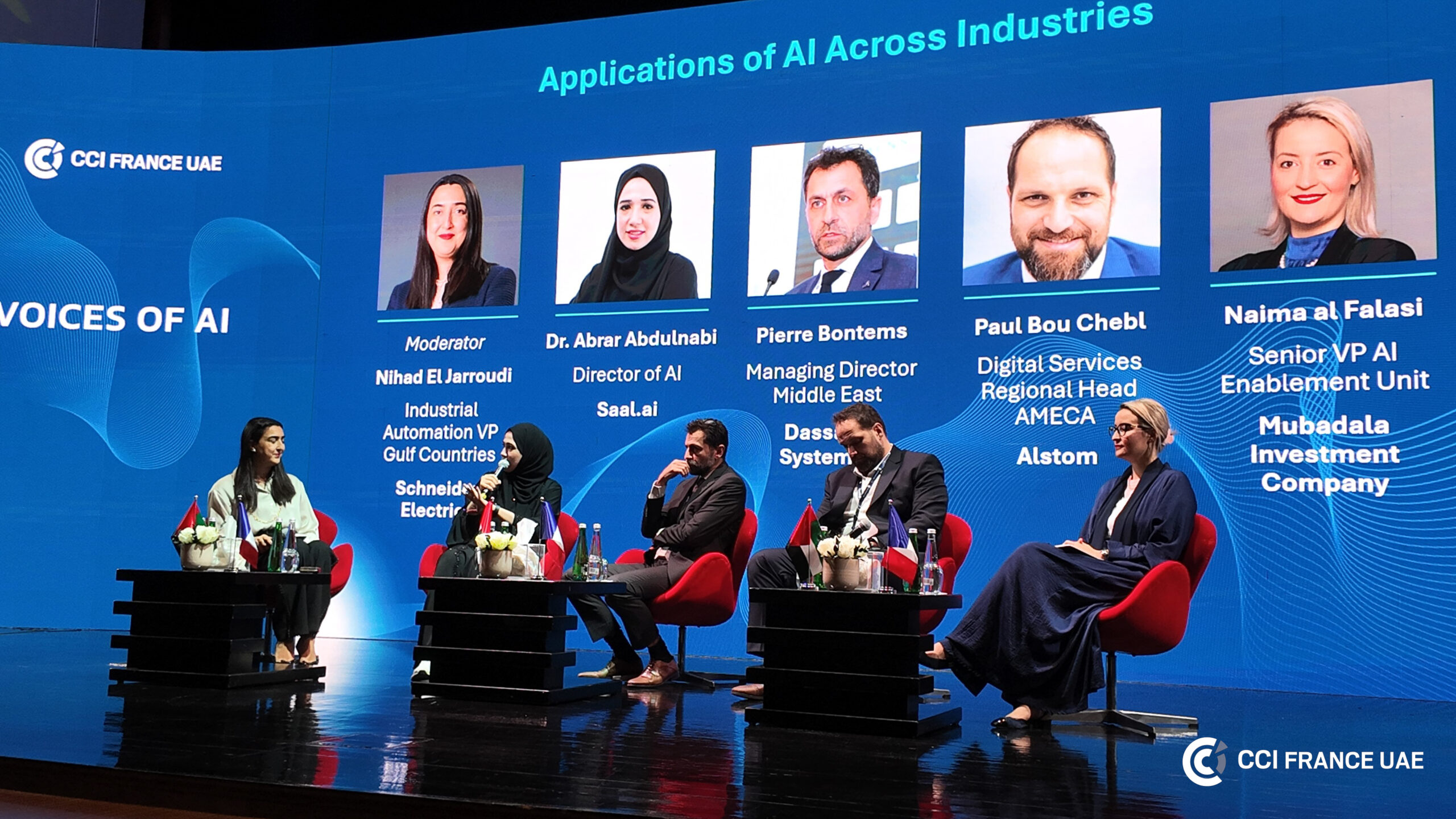 Saal participated as a Gold Sponsor of the Voices AI event organized by CCI France UAE